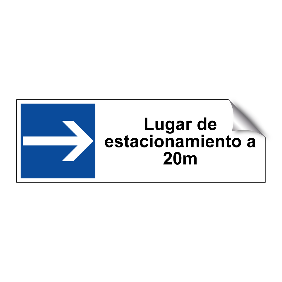 Lugar de estacionamiento a 20m