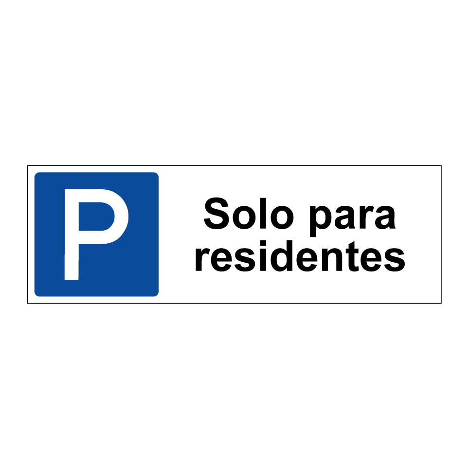 Solo para residentes