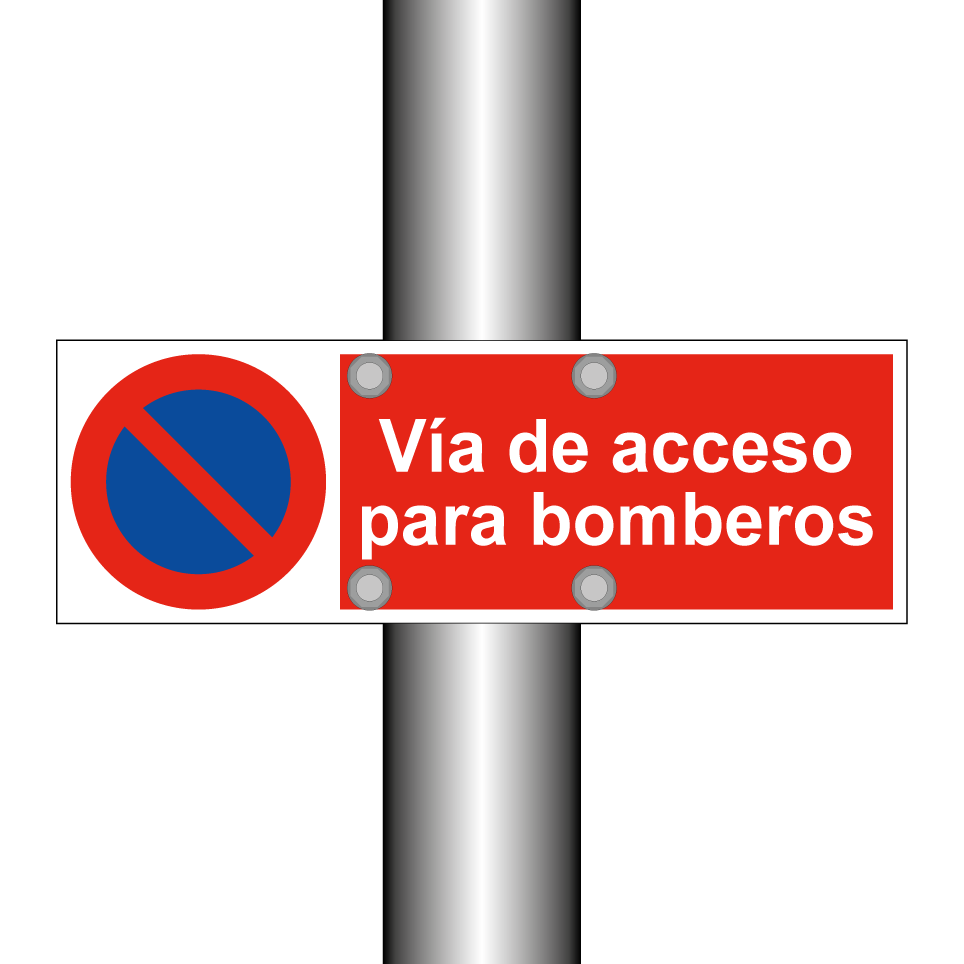 Vía de acceso para bomberos
