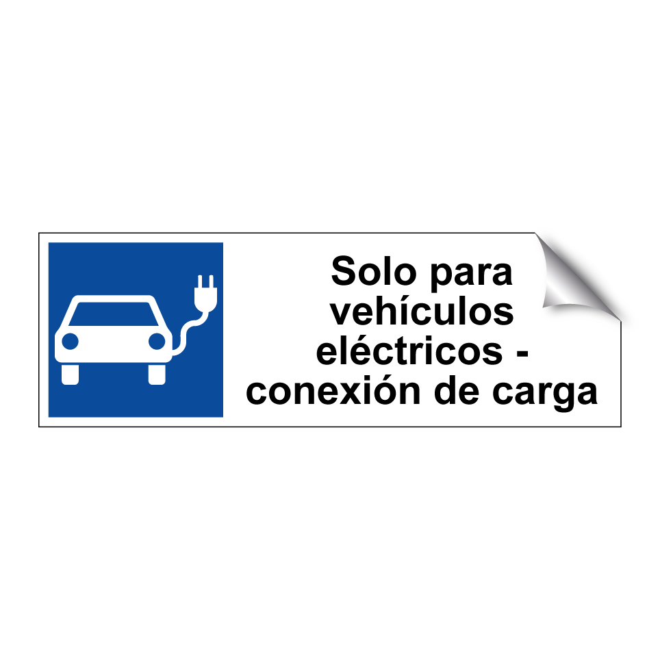 Solo para vehículos eléctricos - conexión de carga