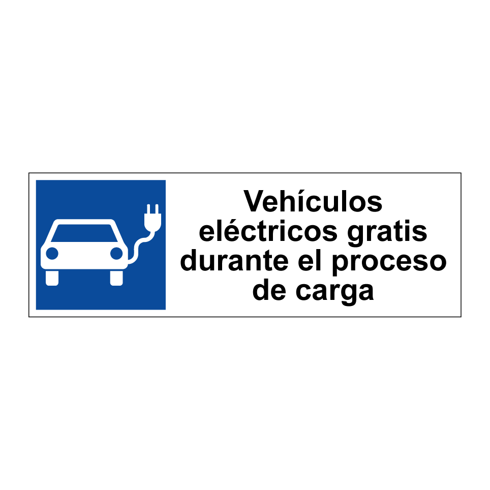Vehículos eléctricos gratis durante el proceso de carga