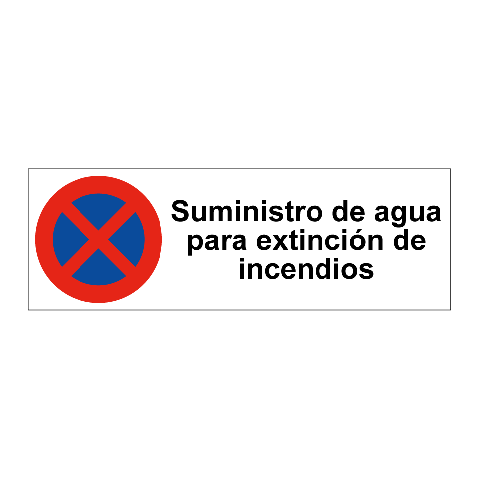 Suministro de agua para extinción de incendios