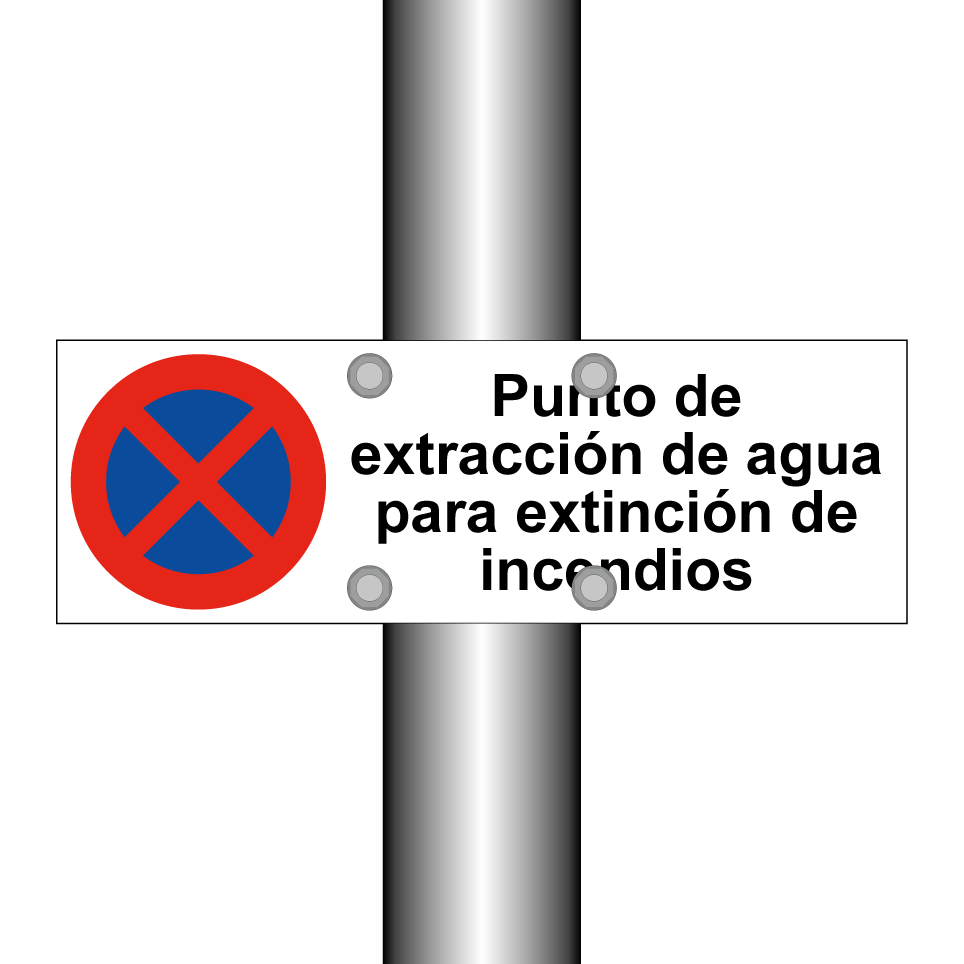 Punto de extracción de agua para extinción de incendios