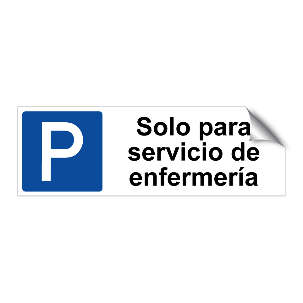 Solo para servicio de enfermería
