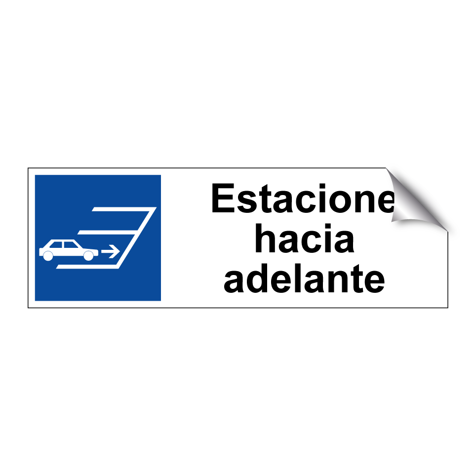 Estacione hacia adelante