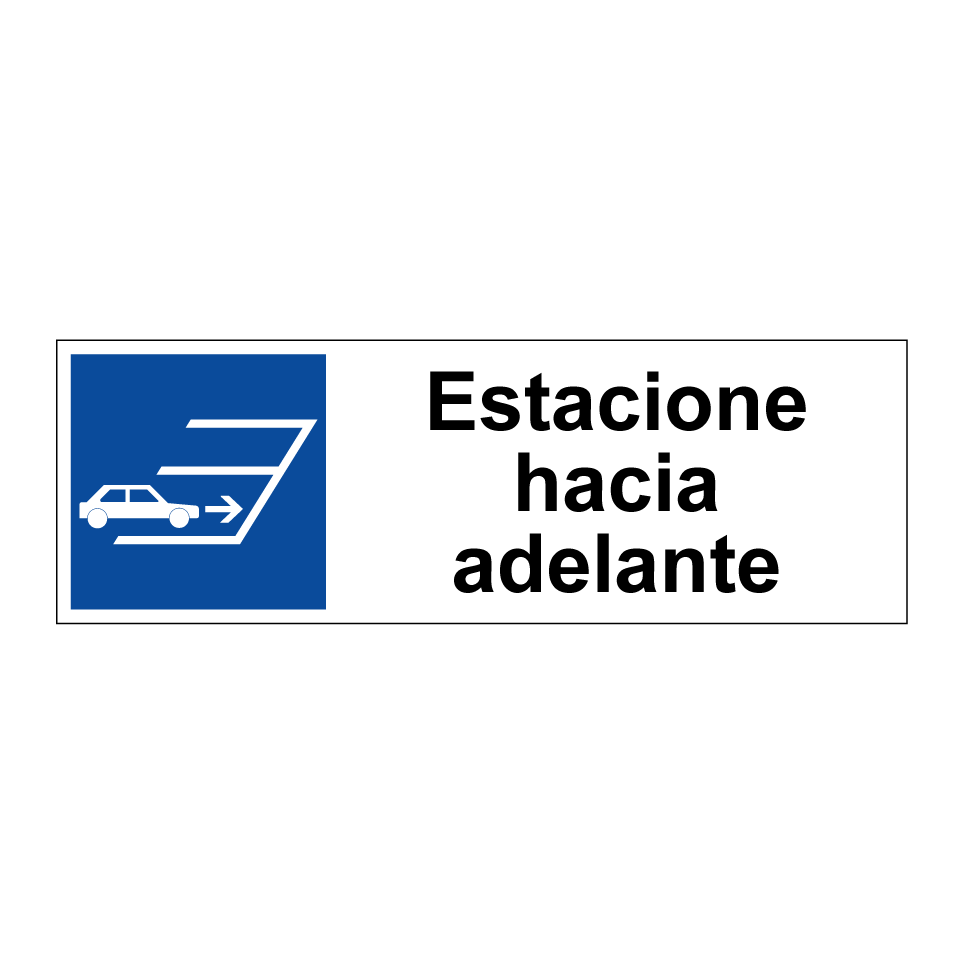 Estacione hacia adelante
