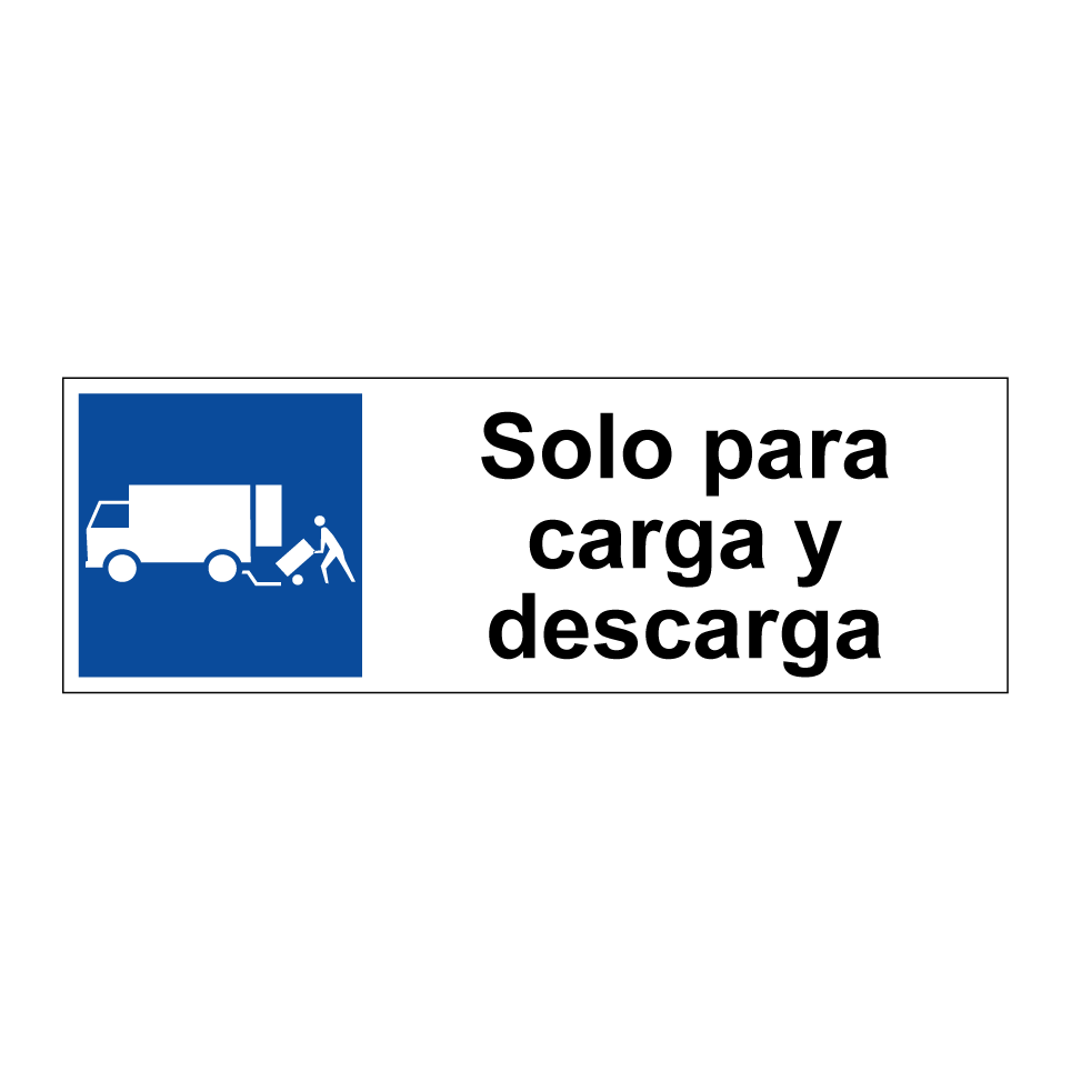 Solo para carga y descarga