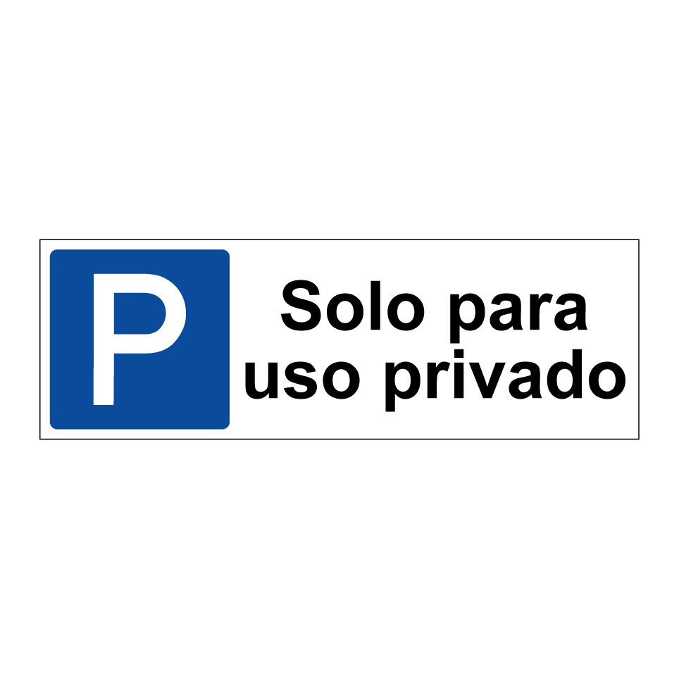 Solo para uso privado