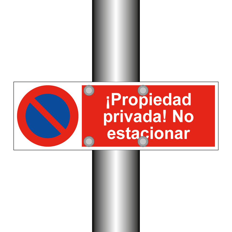 ¡Propiedad privada! No estacionar