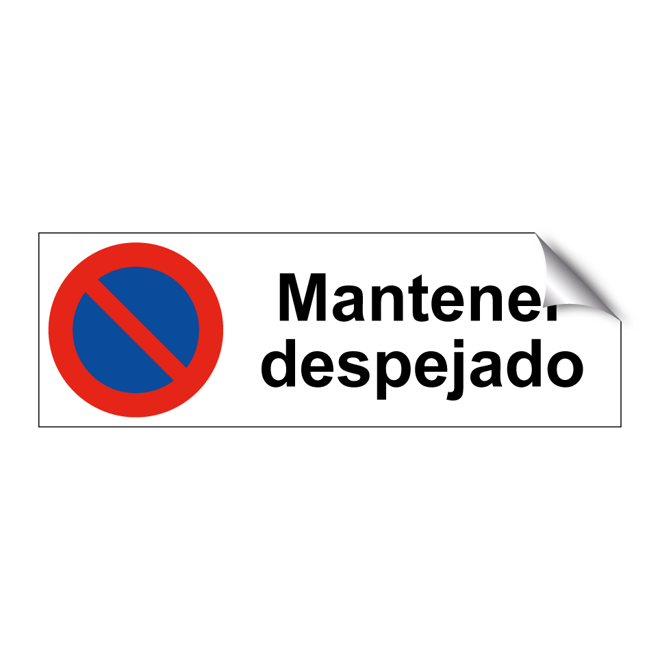 Mantener despejado