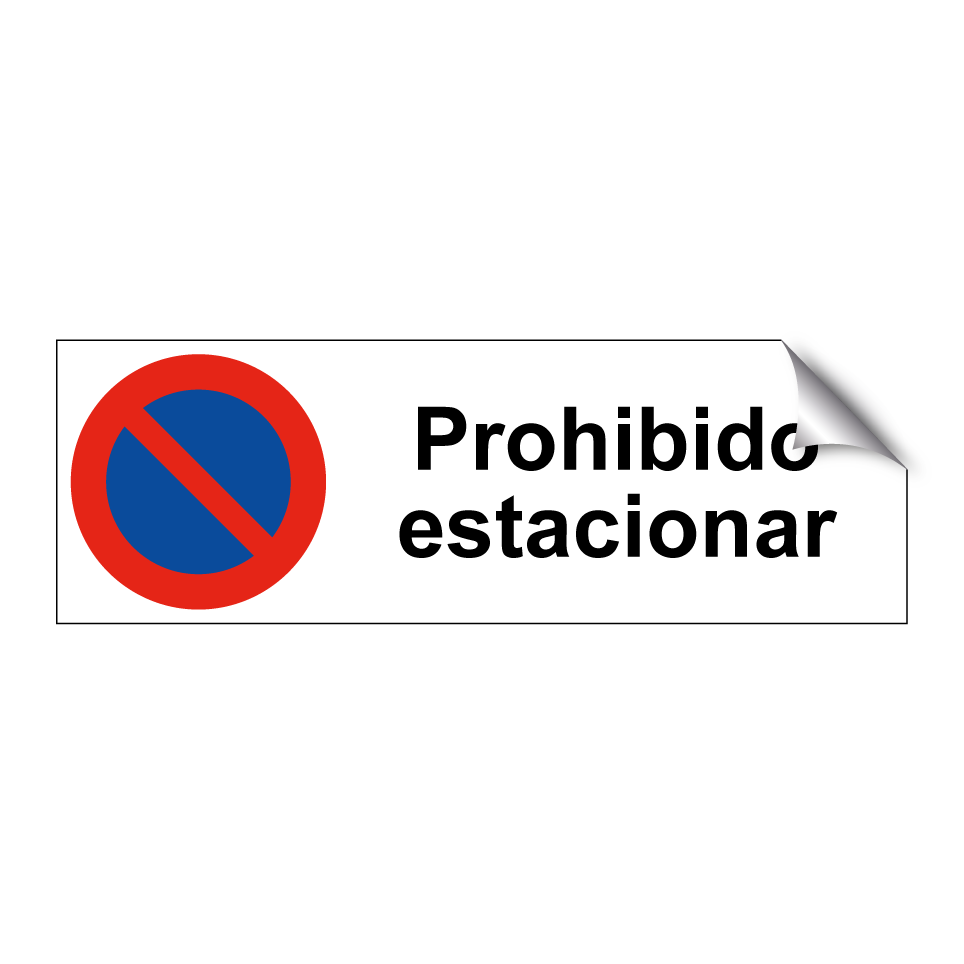 Prohibido estacionar