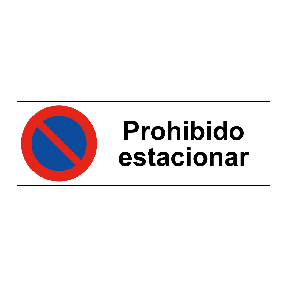 Prohibido estacionar