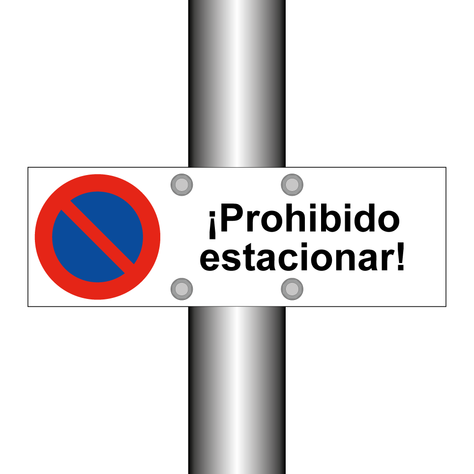 ¡Prohibido estacionar!