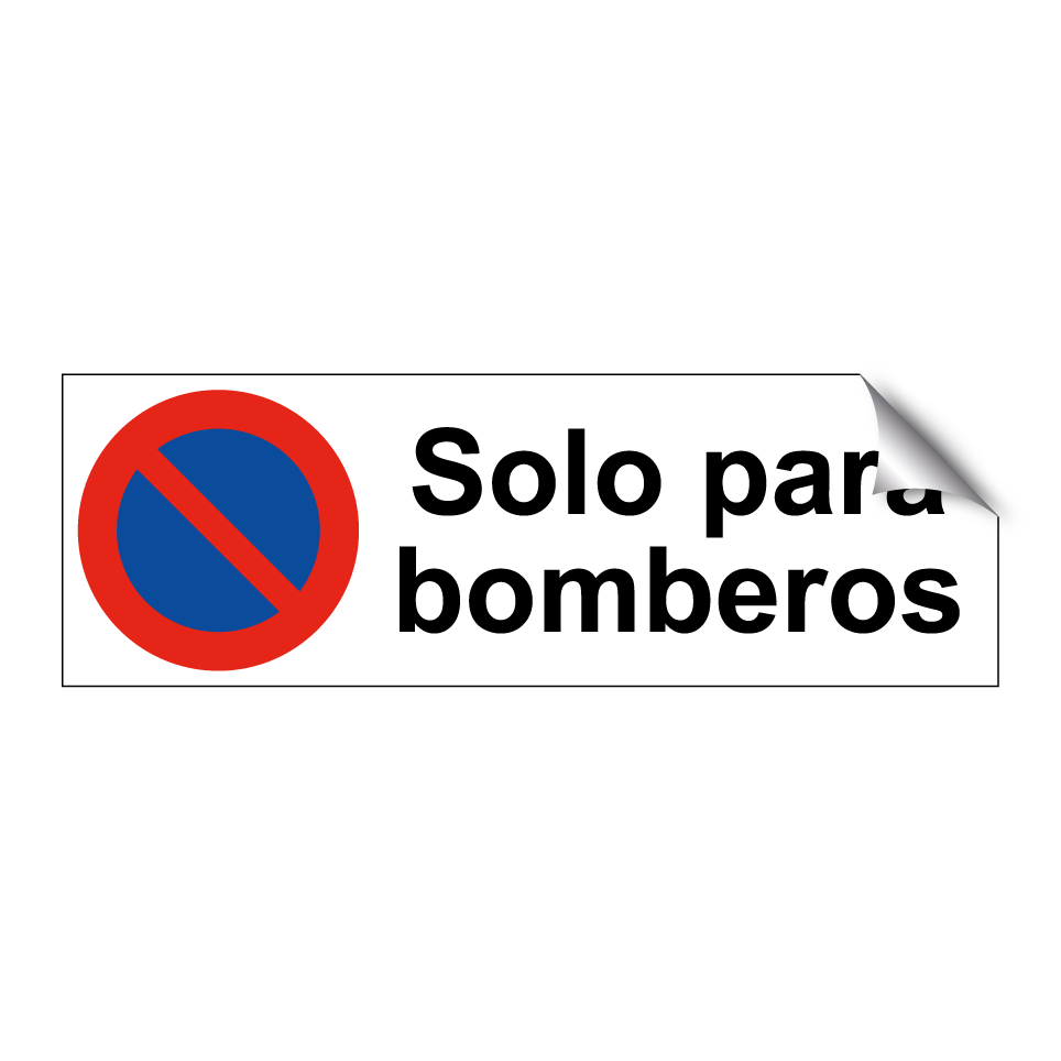 Solo para bomberos