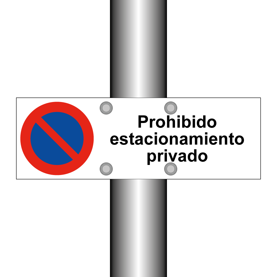 Prohibido estacionamiento privado