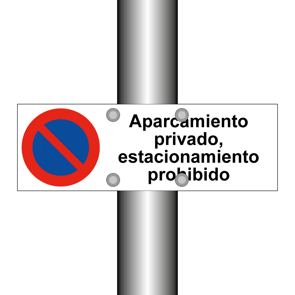 Aparcamiento privado, estacionamiento prohibido