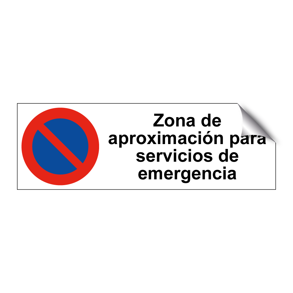 Zona de aproximación para servicios de emergencia