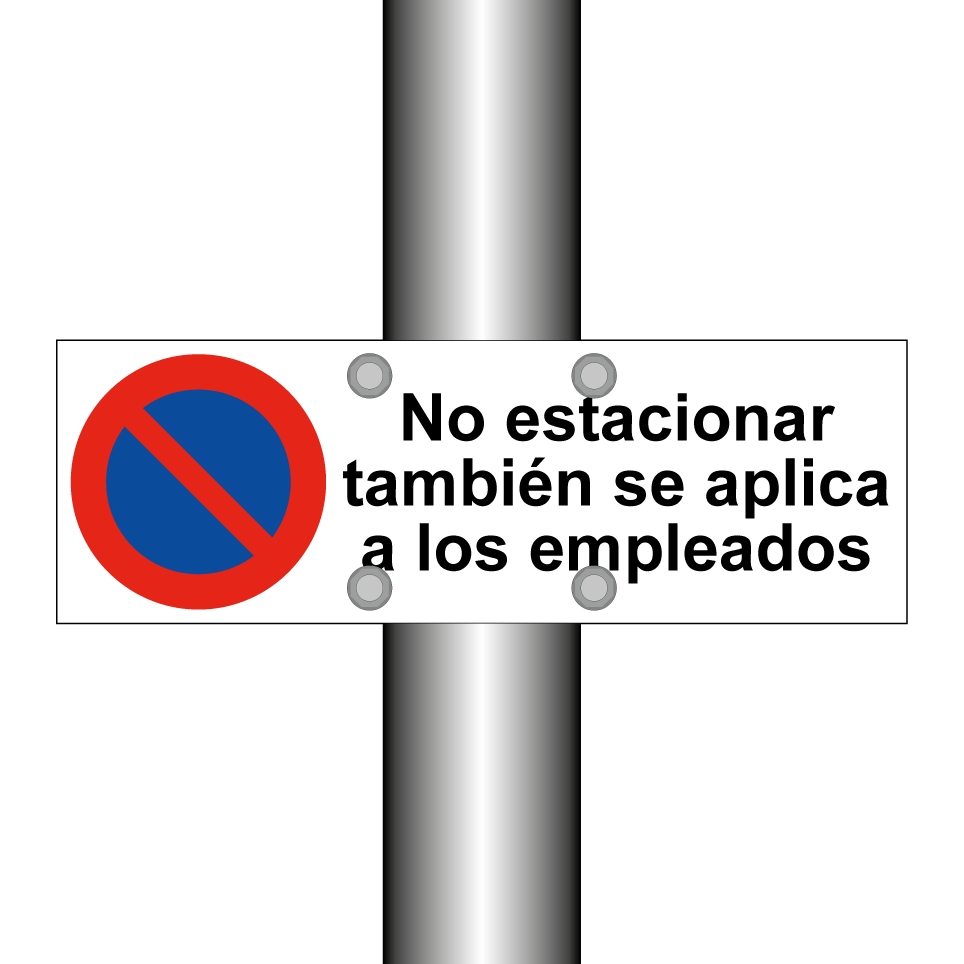 No estacionar también se aplica a los empleados
