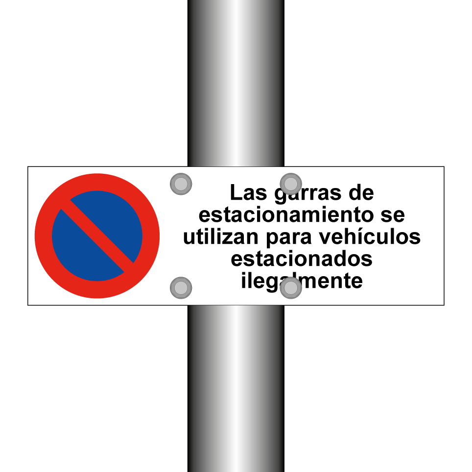 Las garras de estacionamiento se utilizan para vehículos estacionados ilegalmente