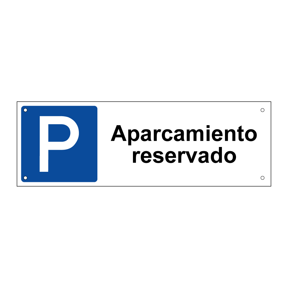 Aparcamiento reservado