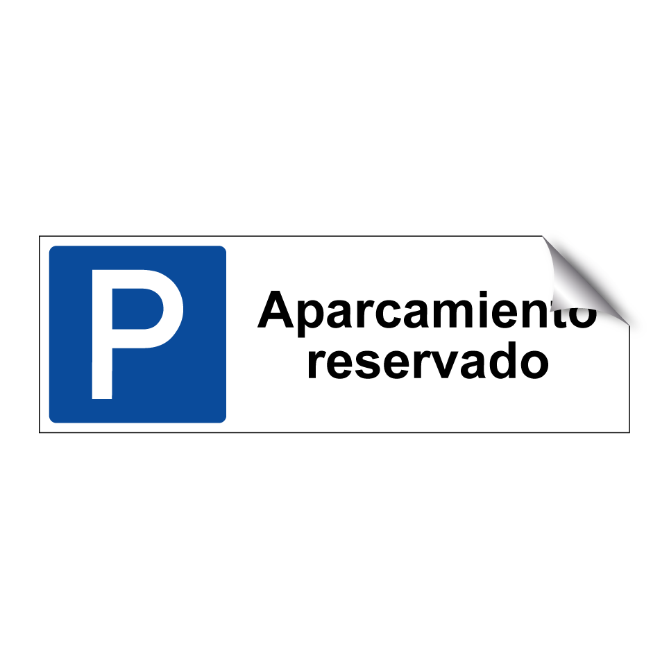 Aparcamiento reservado