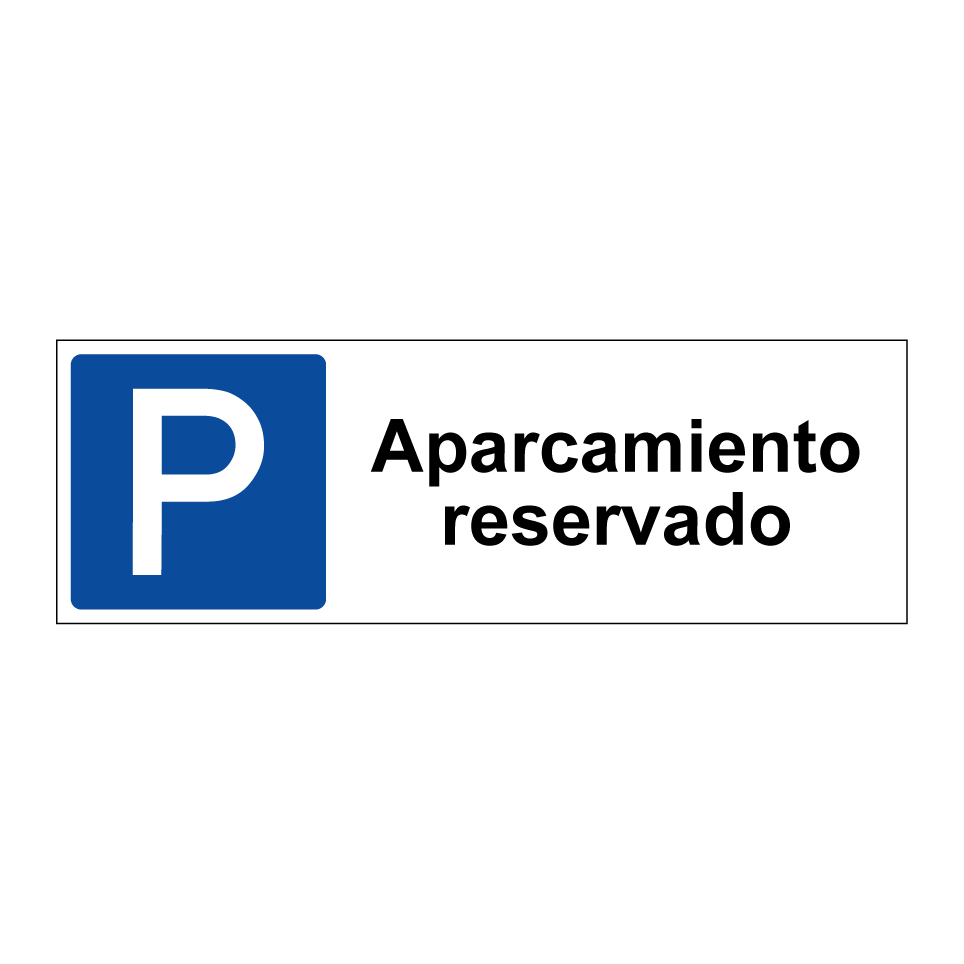 Aparcamiento reservado