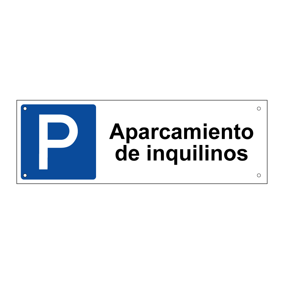 Aparcamiento de inquilinos