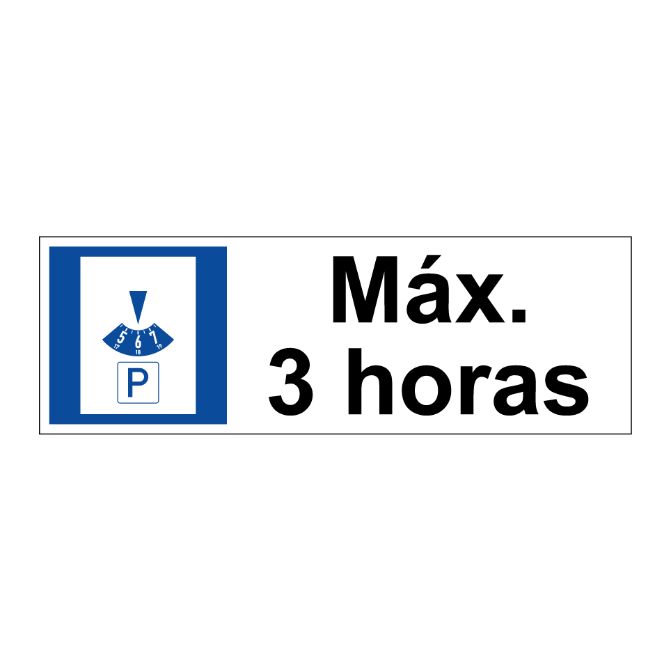 Máx. 3 horas