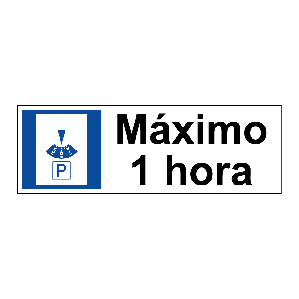 Máximo 1 hora