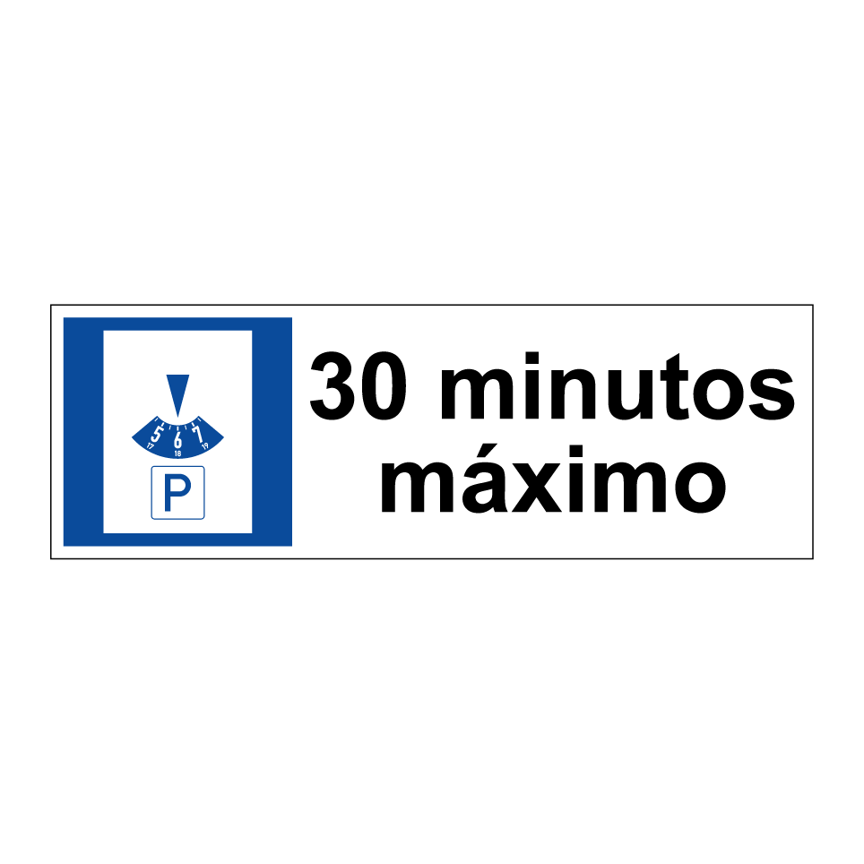 30 minutos máximo