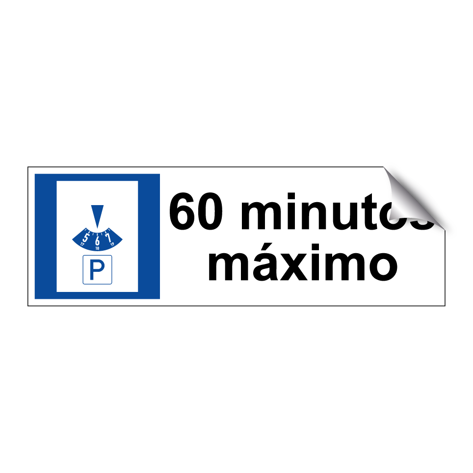 60 minutos máximo