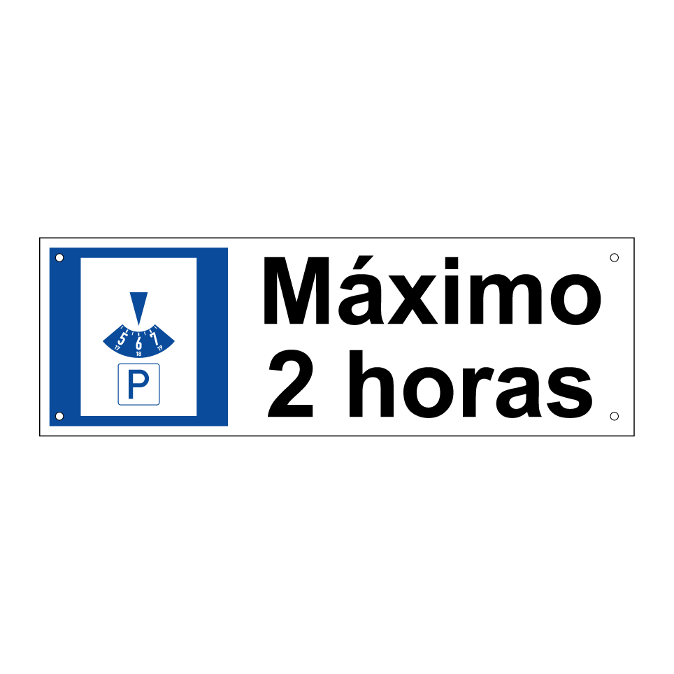Máximo 2 horas