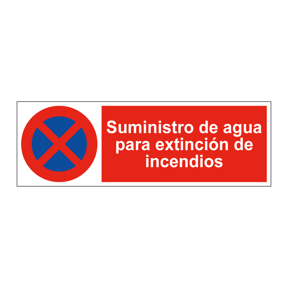 Suministro de agua para extinción de incendios