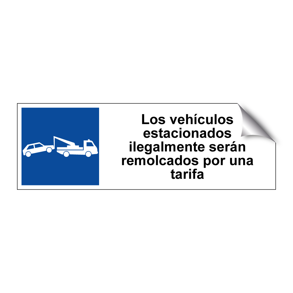 Los vehículos estacionados ilegalmente serán remolcados por una tarifa