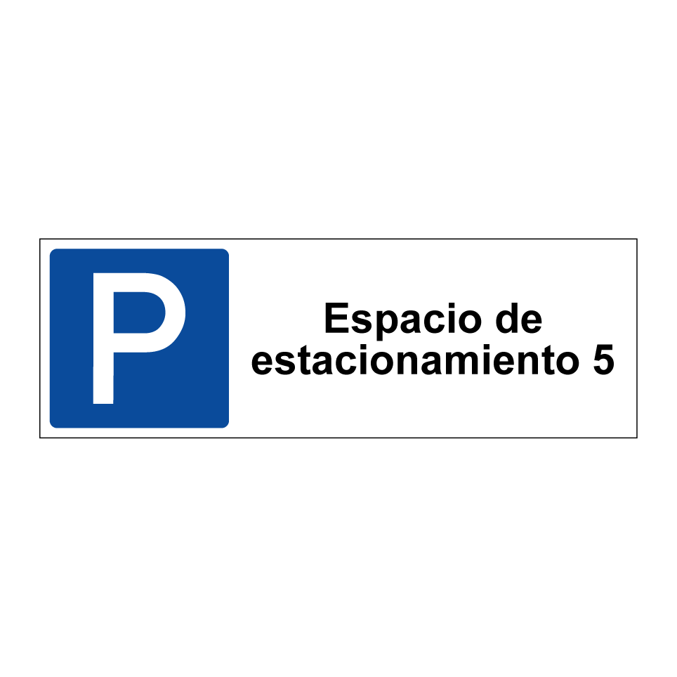 Espacio de estacionamiento 5