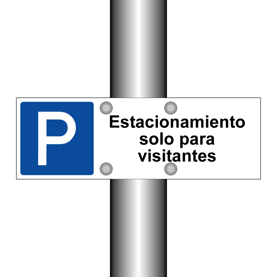 Estacionamiento solo para visitantes