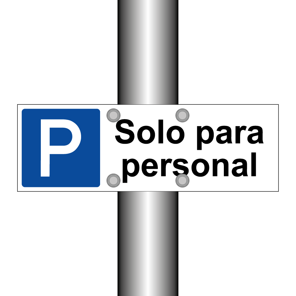 Solo para personal
