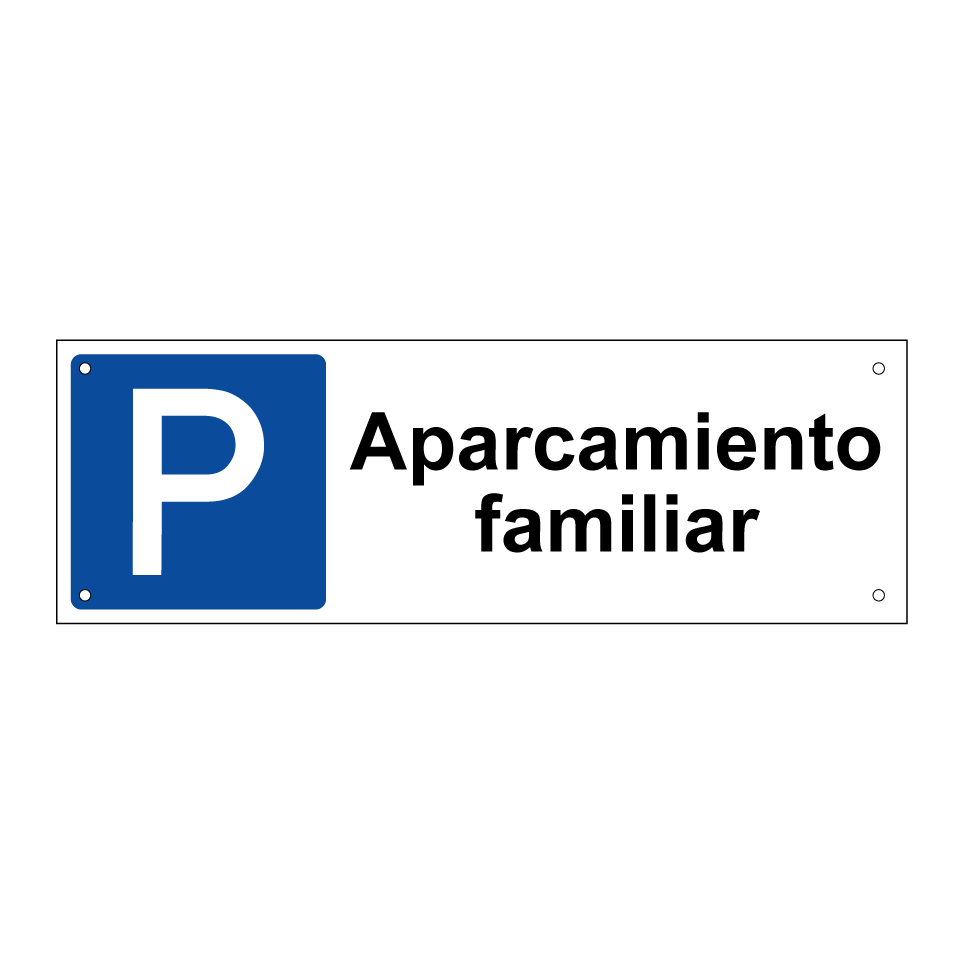 Aparcamiento familiar