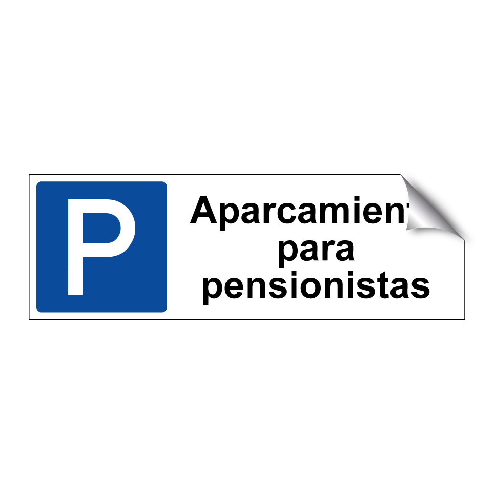 Aparcamiento para pensionistas