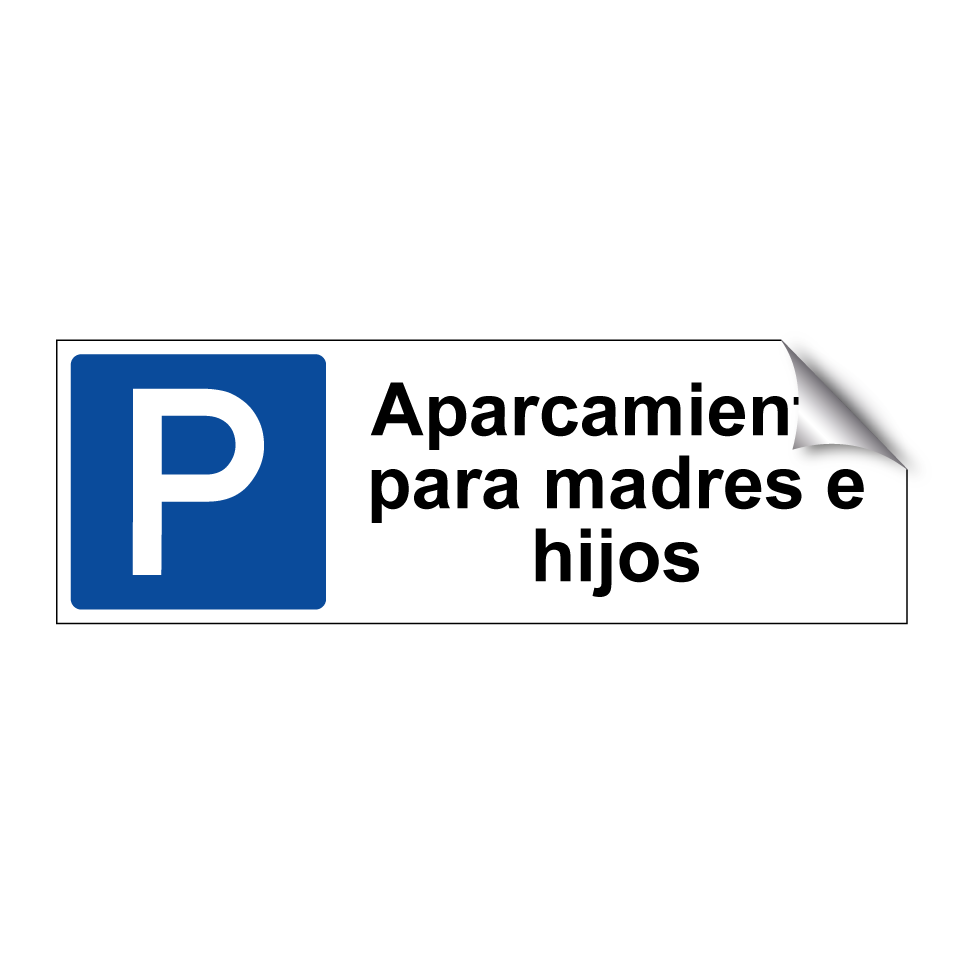 Aparcamiento para madres e hijos
