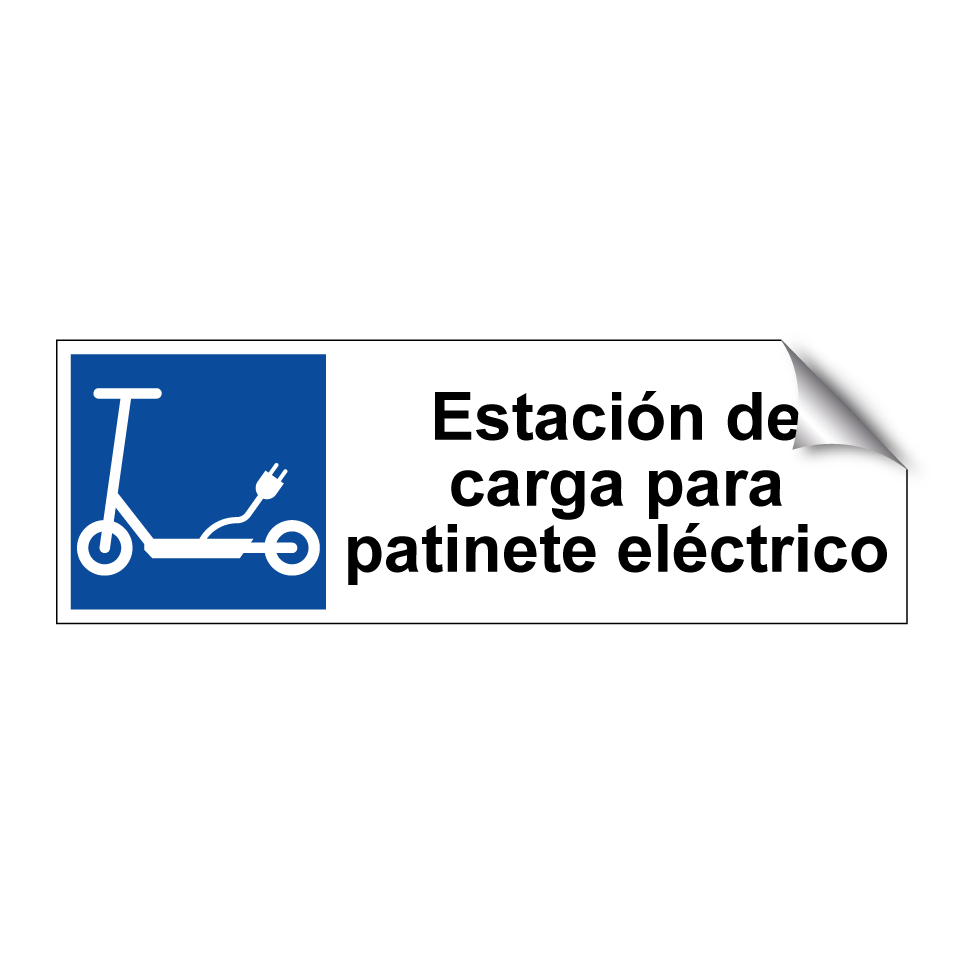 Estación de carga para patinete eléctrico