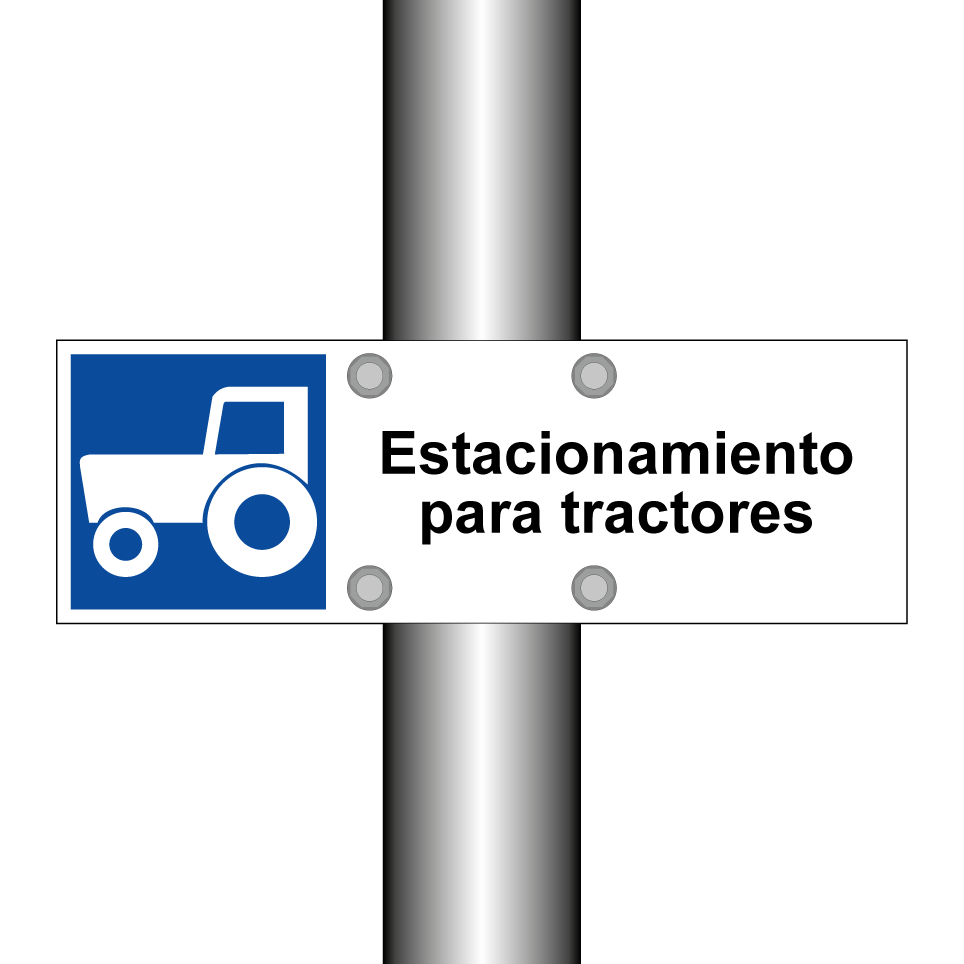 Estacionamiento para tractores
