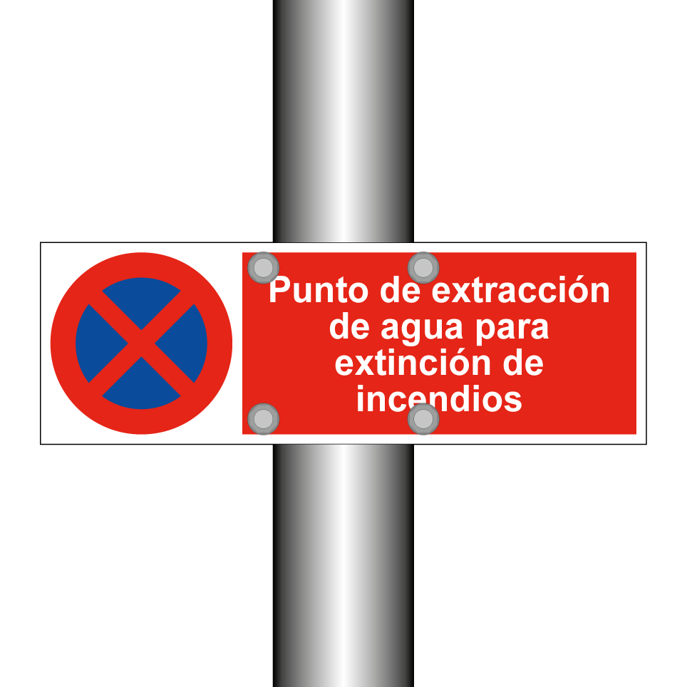 Punto de extracción de agua para extinción de incendios
