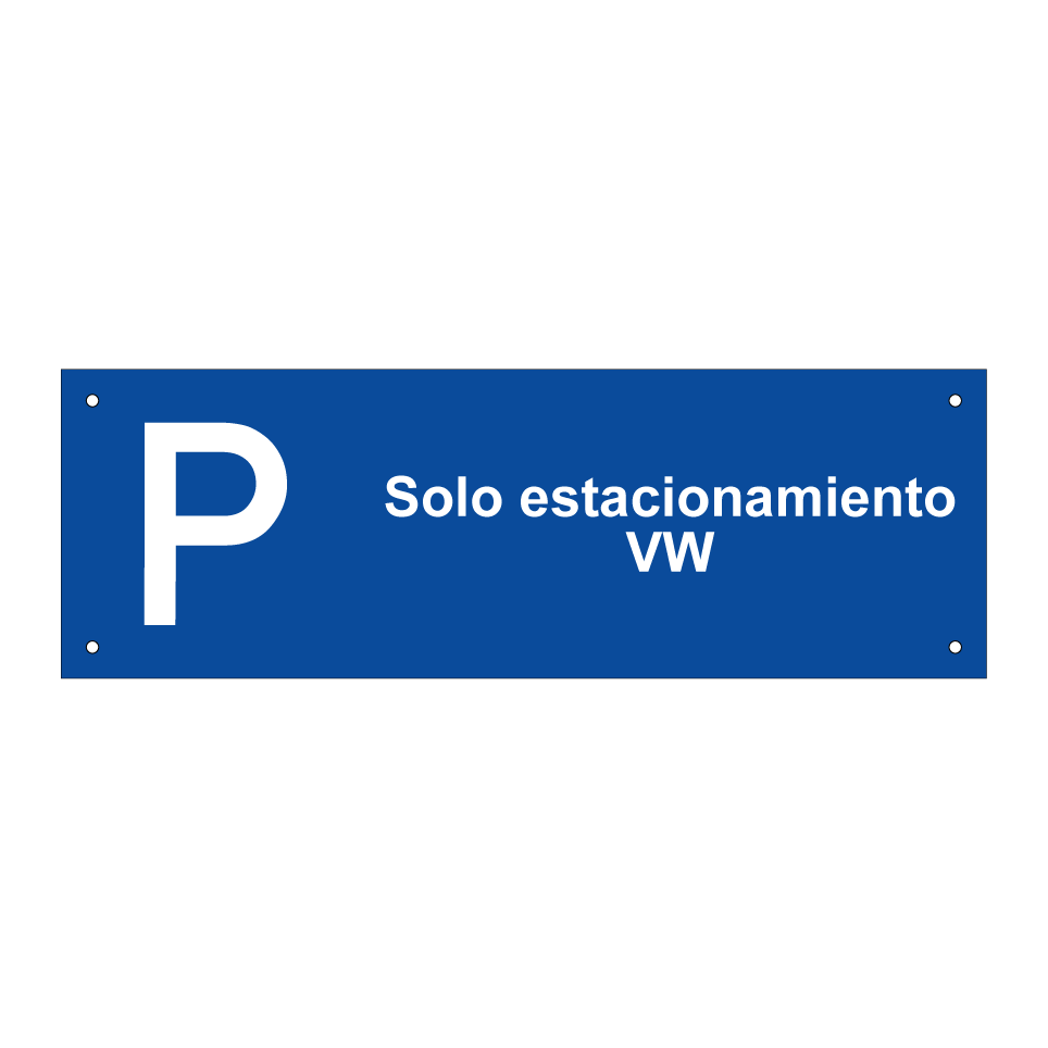 Solo estacionamiento VW