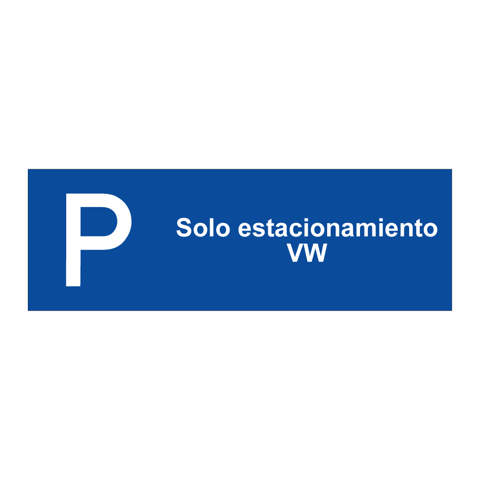 Solo estacionamiento VW