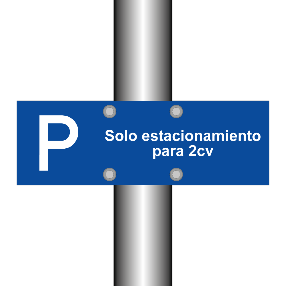 Solo estacionamiento para 2cv
