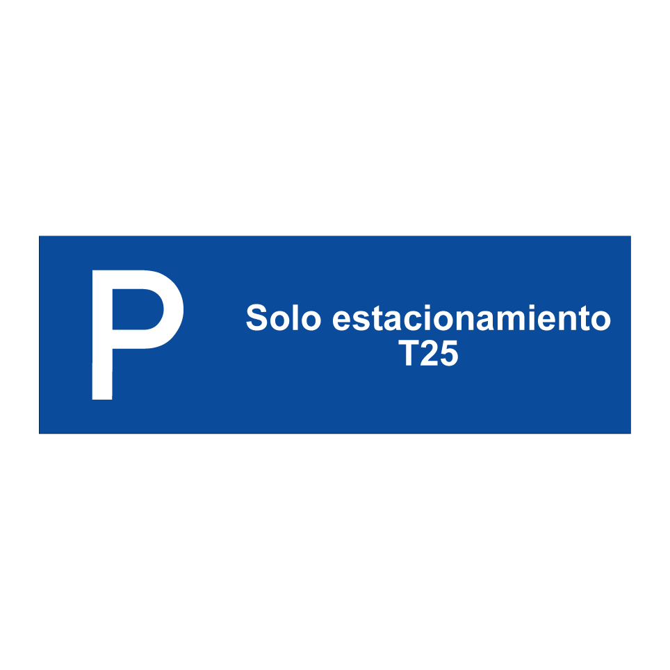 Solo estacionamiento T25