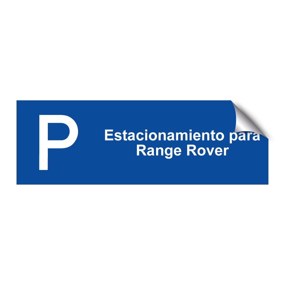 Estacionamiento para Range Rover