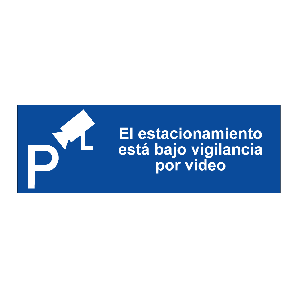 El estacionamiento está bajo vigilancia por video
