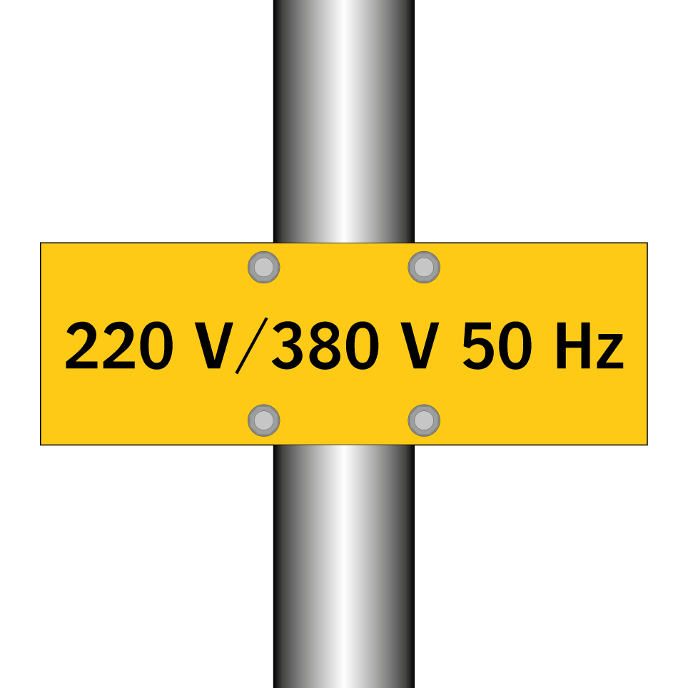 220 V/380 V 50 Hz